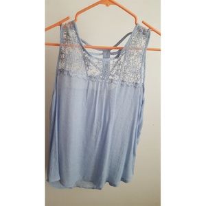 Lace Sleeveless Top